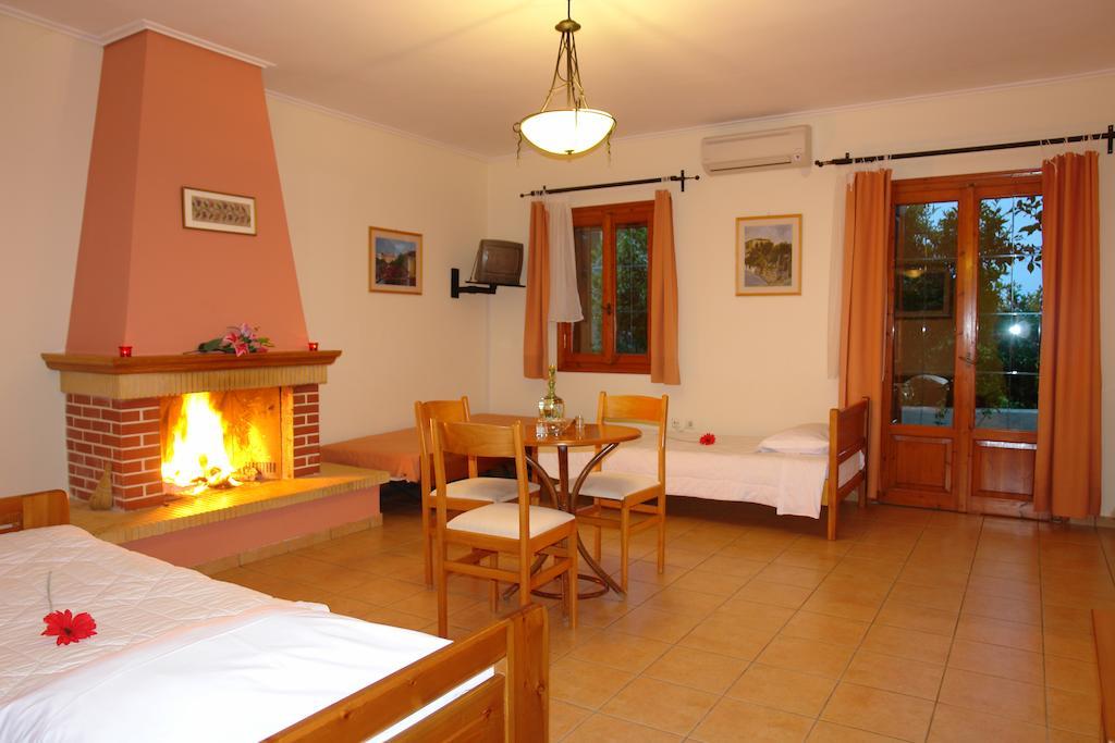 Xenonas Chrisso Hotel Делфи Стая снимка