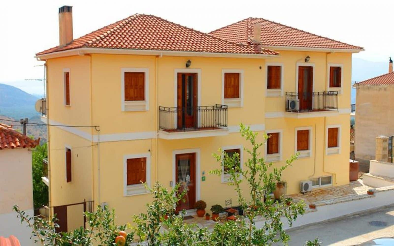 Xenonas Chrisso Hotel Делфи Екстериор снимка